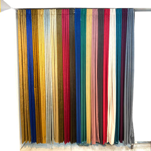 Set of Multi Color Blackout Curtains Wall