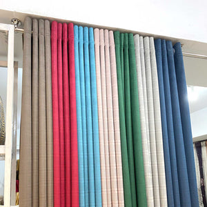 Set of Multi Color Blackout Curtains Wall