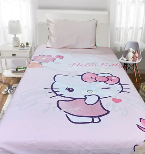Hello Kitty Kids Bed Sheet