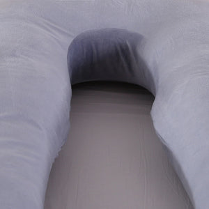 Pregnancy Pillow / U- Shape Maternity Pillow / Sleeping Support Pillow Grey