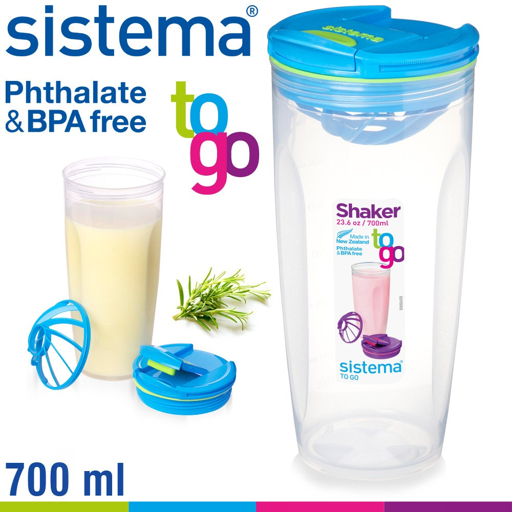 Sistema Shaker To Go 23.6oz, Clear Reviews 2024