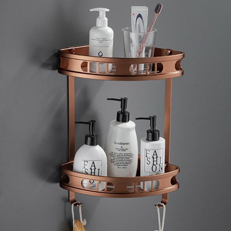 Gold Bath Rack Darodeewar