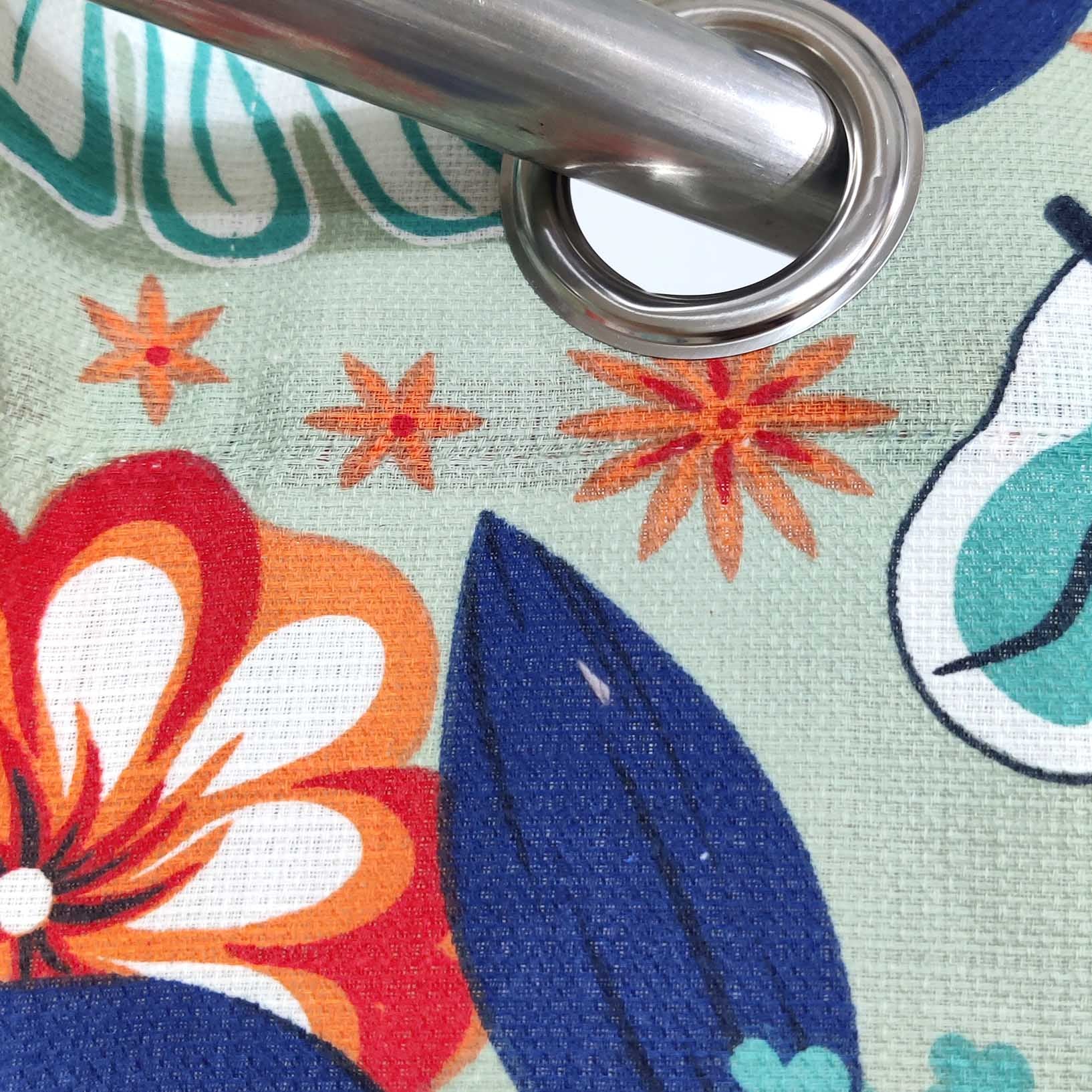Colored Leaves - Duck Cotton Curtain