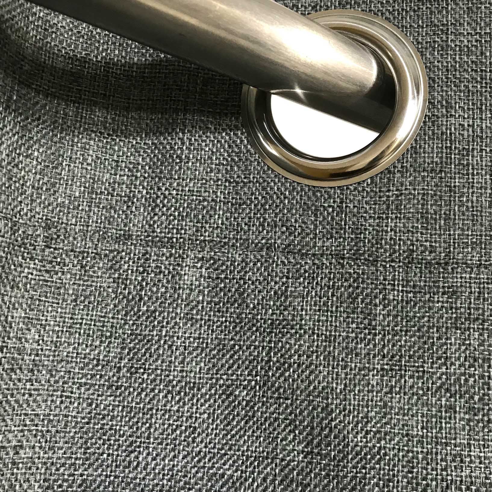 Premium Jute Curtain Grey (2 Pcs Available only)