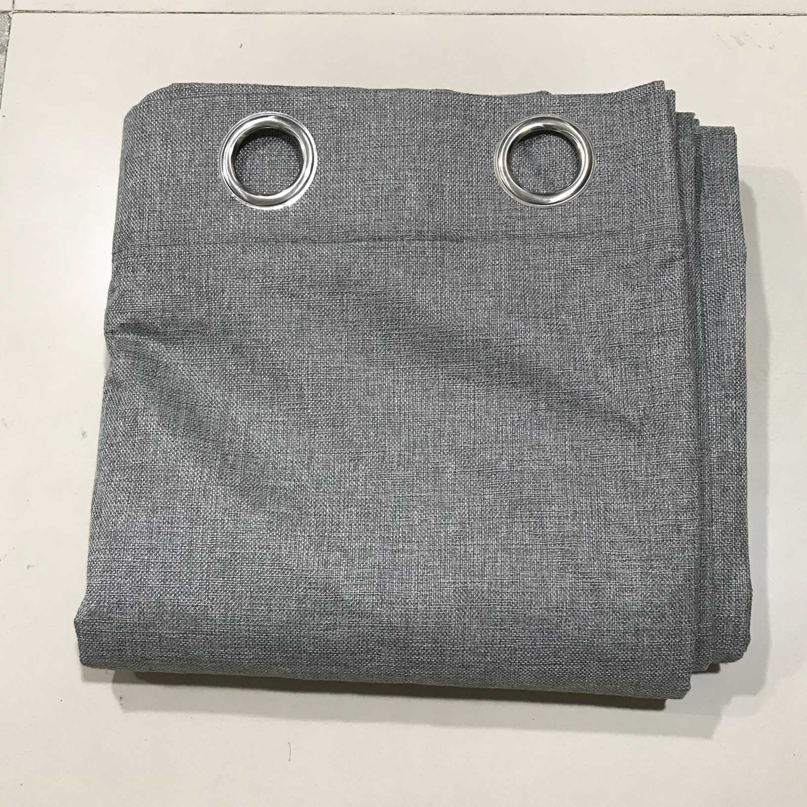 Premium Jute Curtain Grey (2 Pcs Available only)