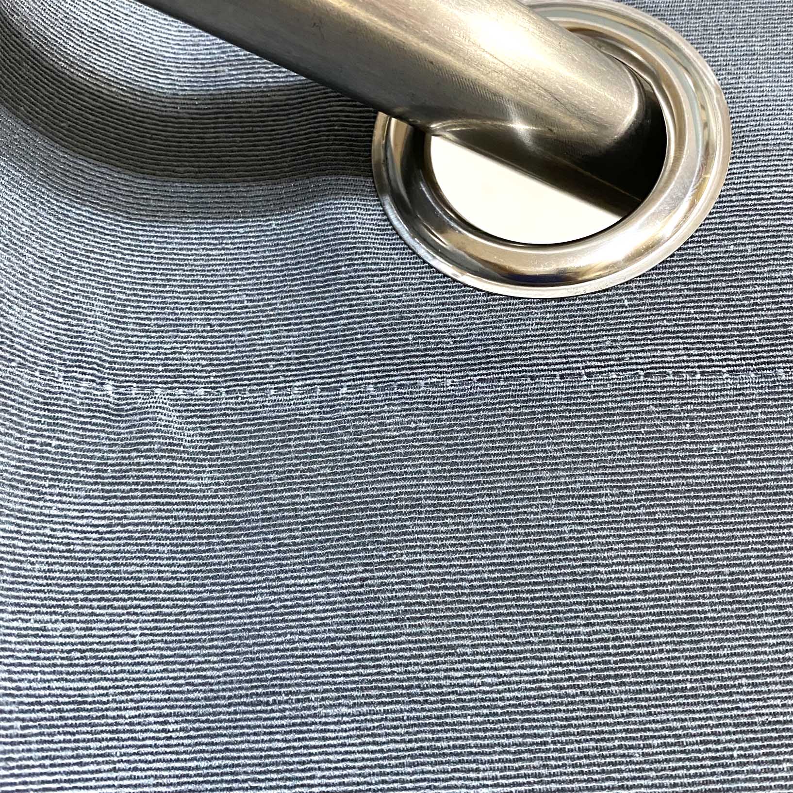 Plain Shaded Grey - Duck Cotton Curtain
