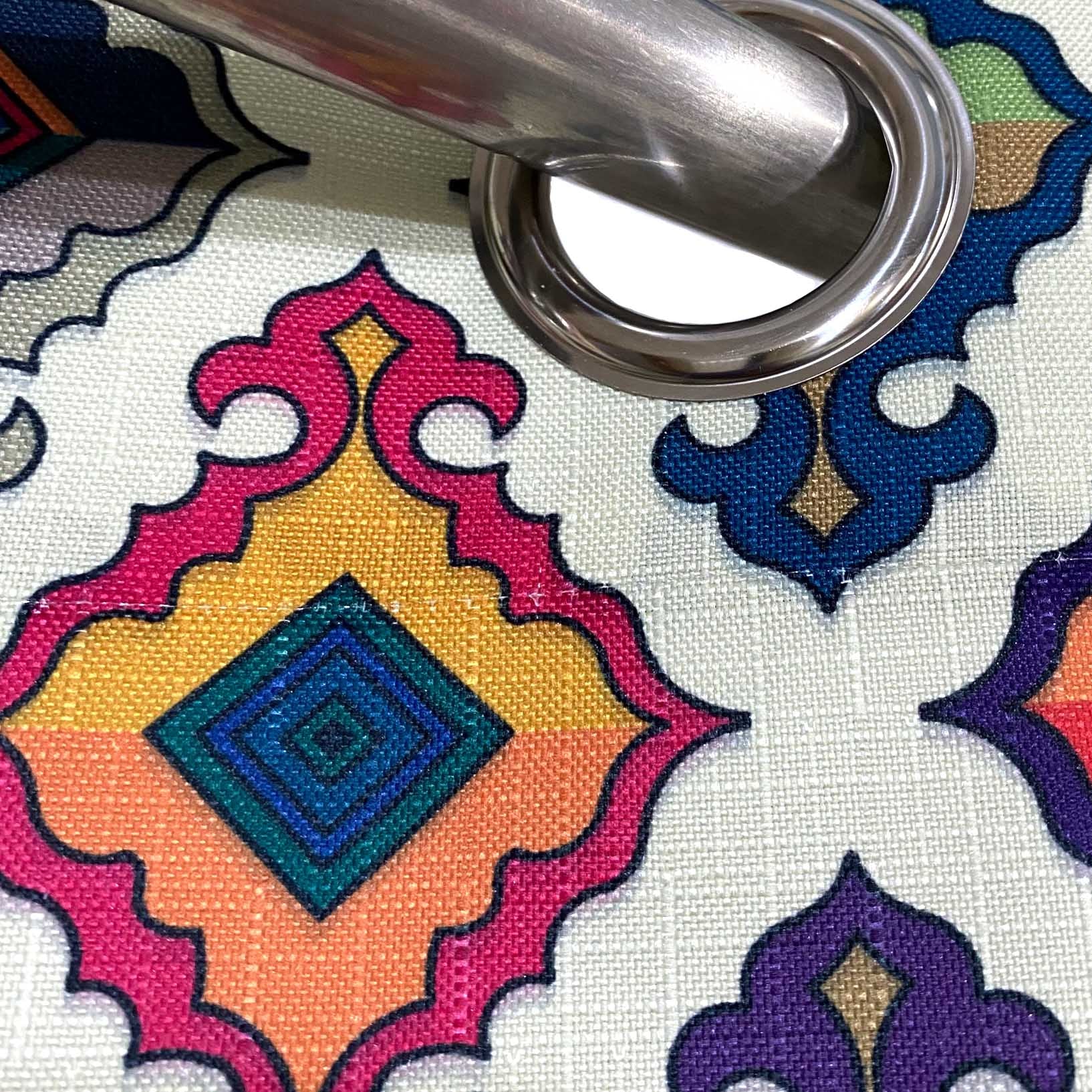 Digital Printed Multi Motif Curtain