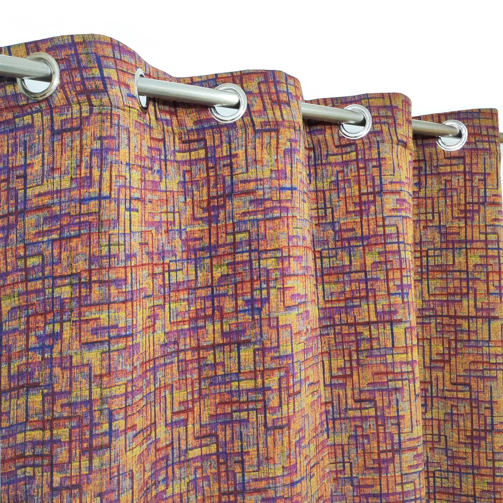 Color Mob Thick Viscose Curtain