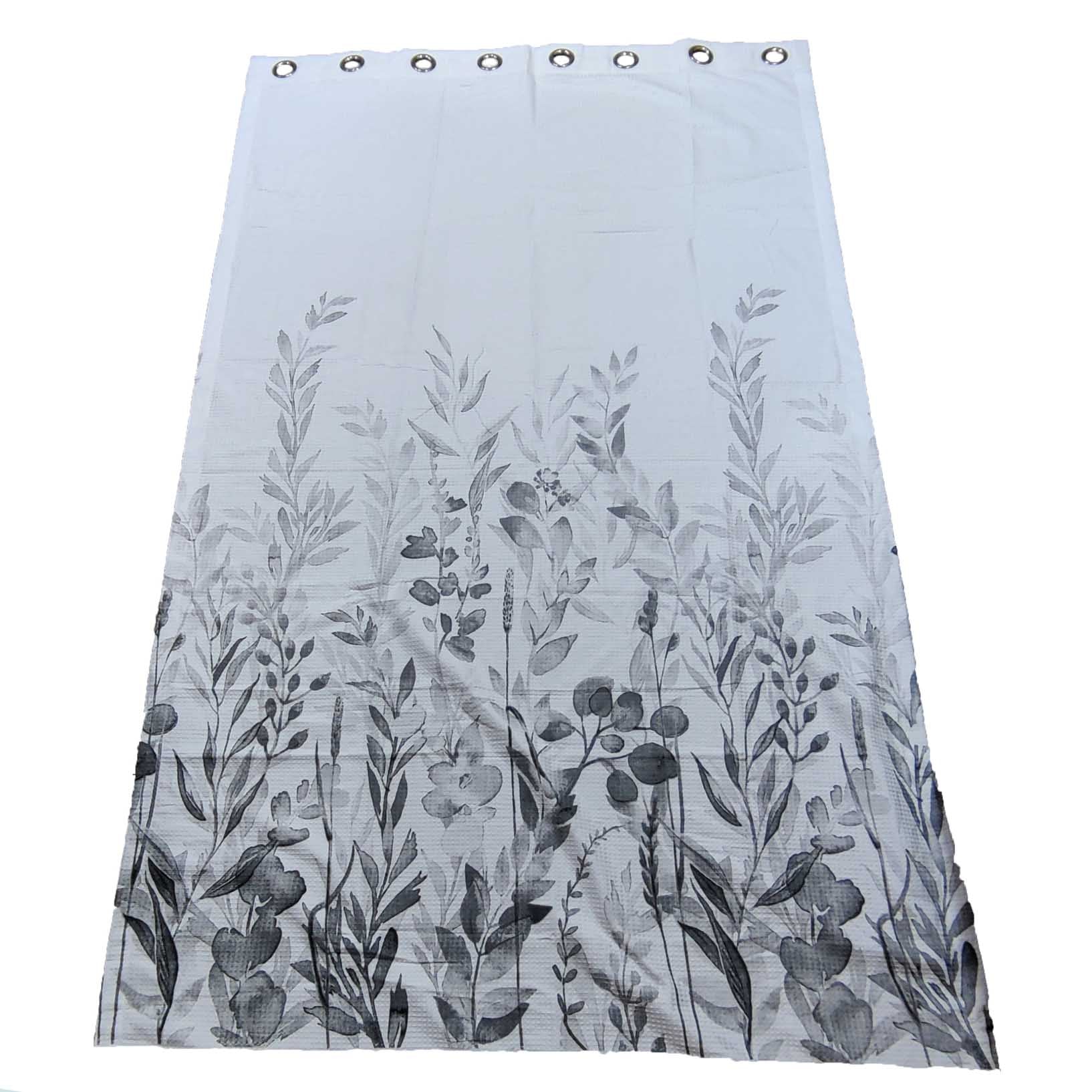 Black & White - Duck Cotton Curtain
