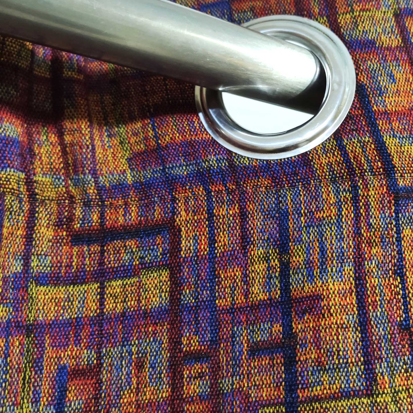 Color Mob Thick Viscose Curtain