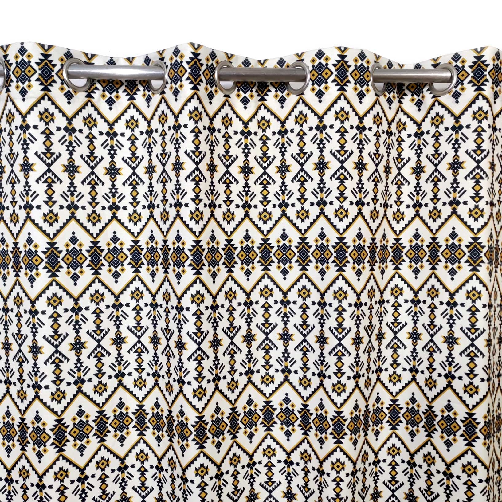 Digital Printed Royal Motif Curtain