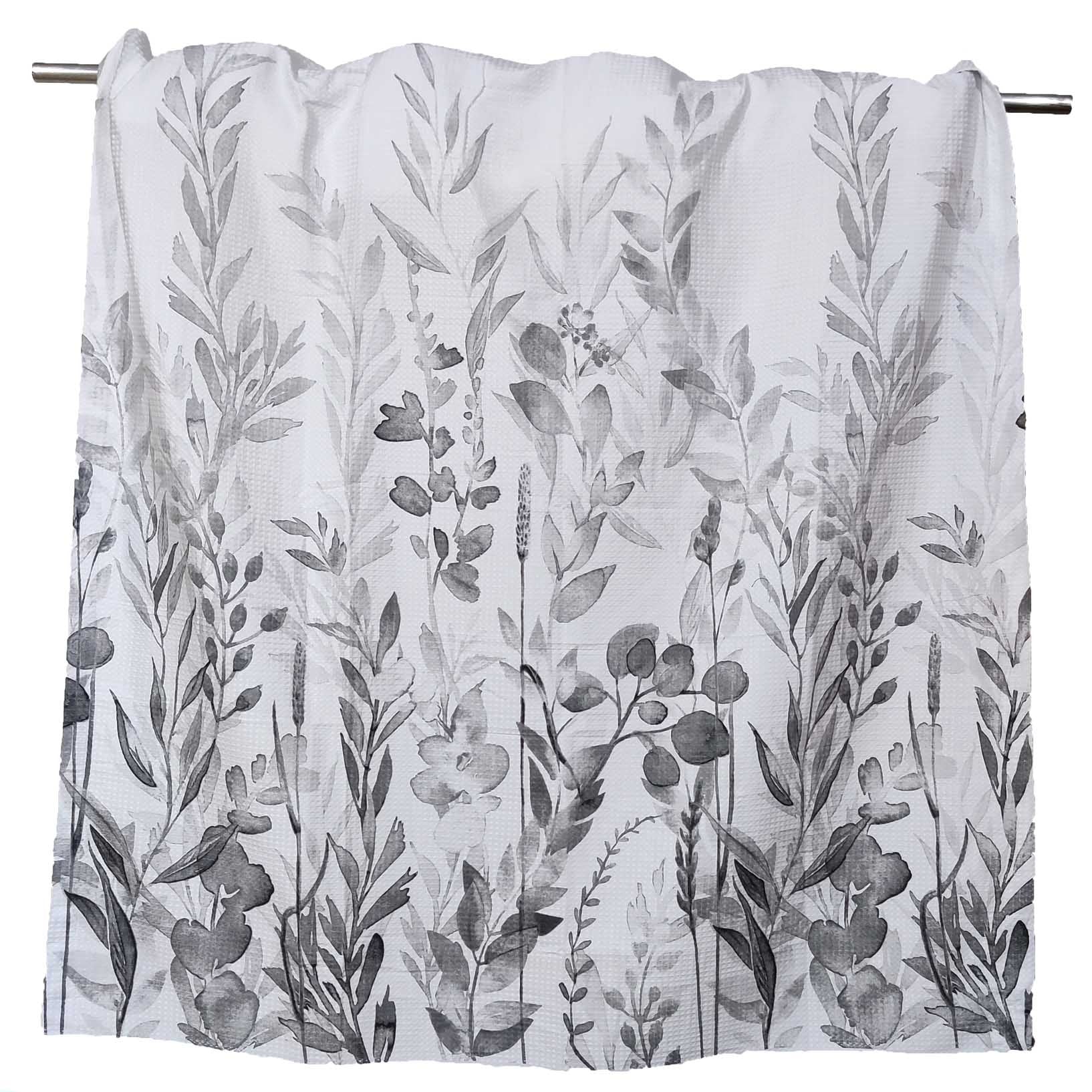 Black & White - Duck Cotton Curtain