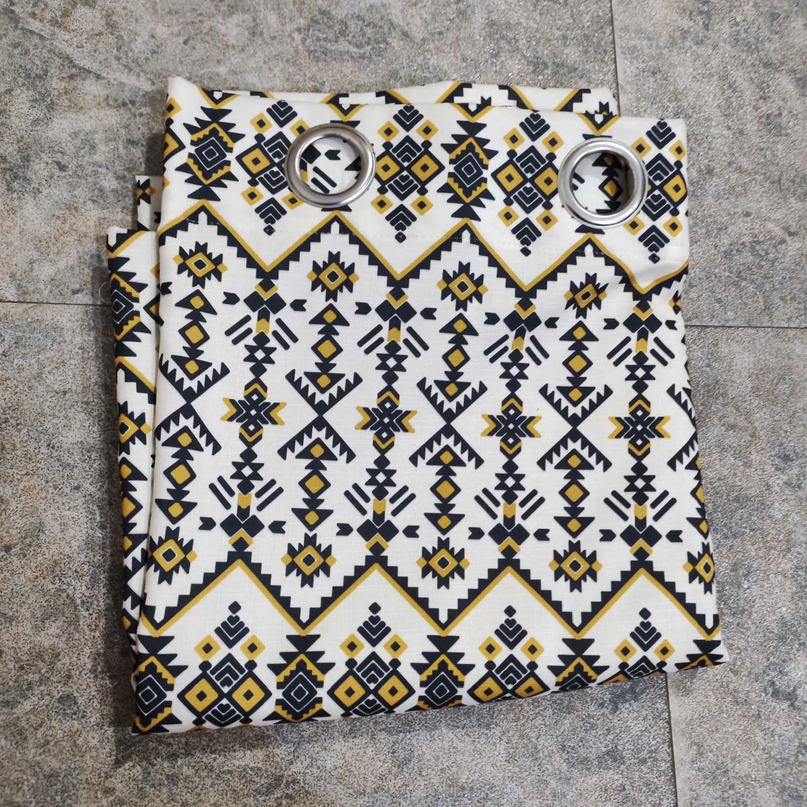 Digital Printed Royal Motif Curtain