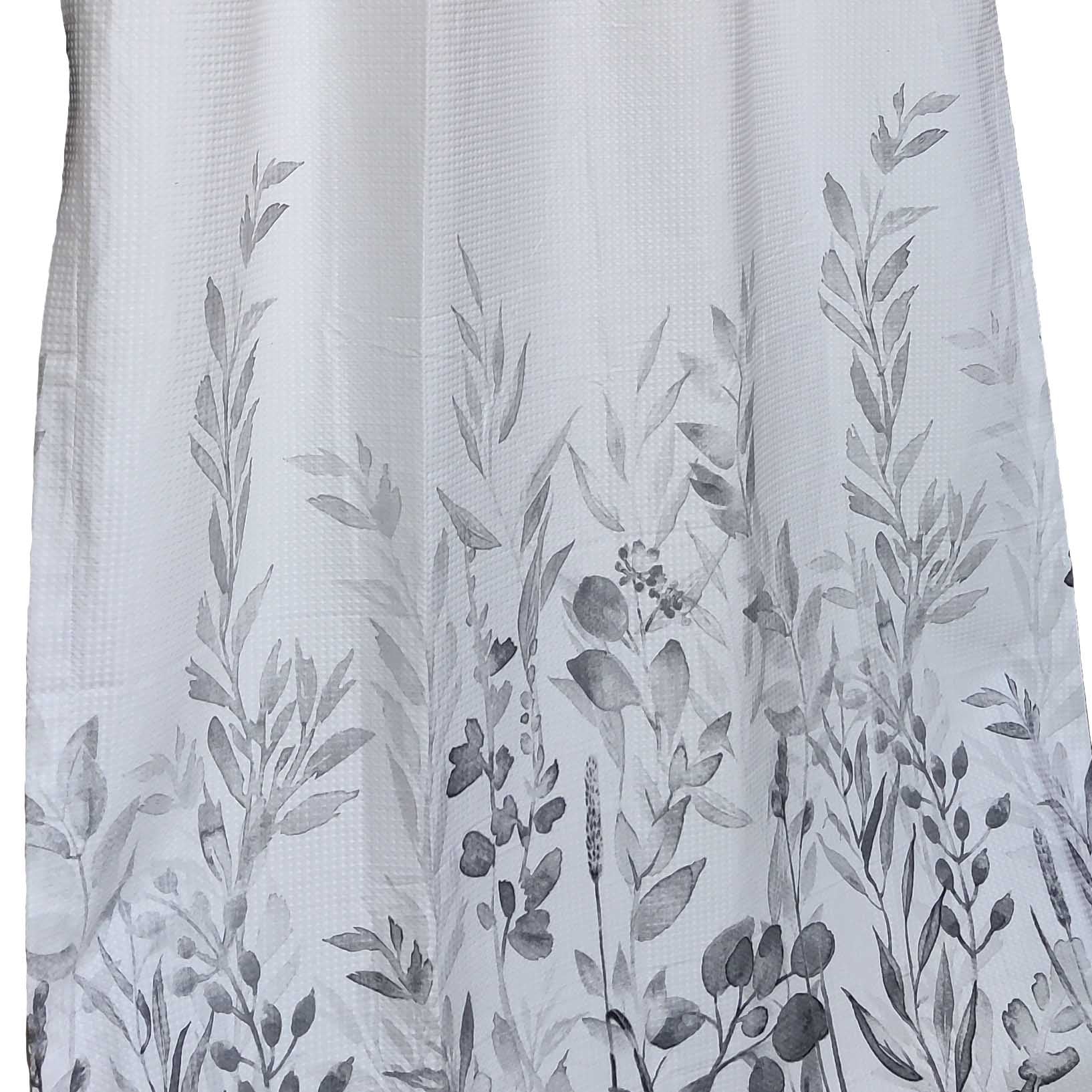 Black & White - Duck Cotton Curtain
