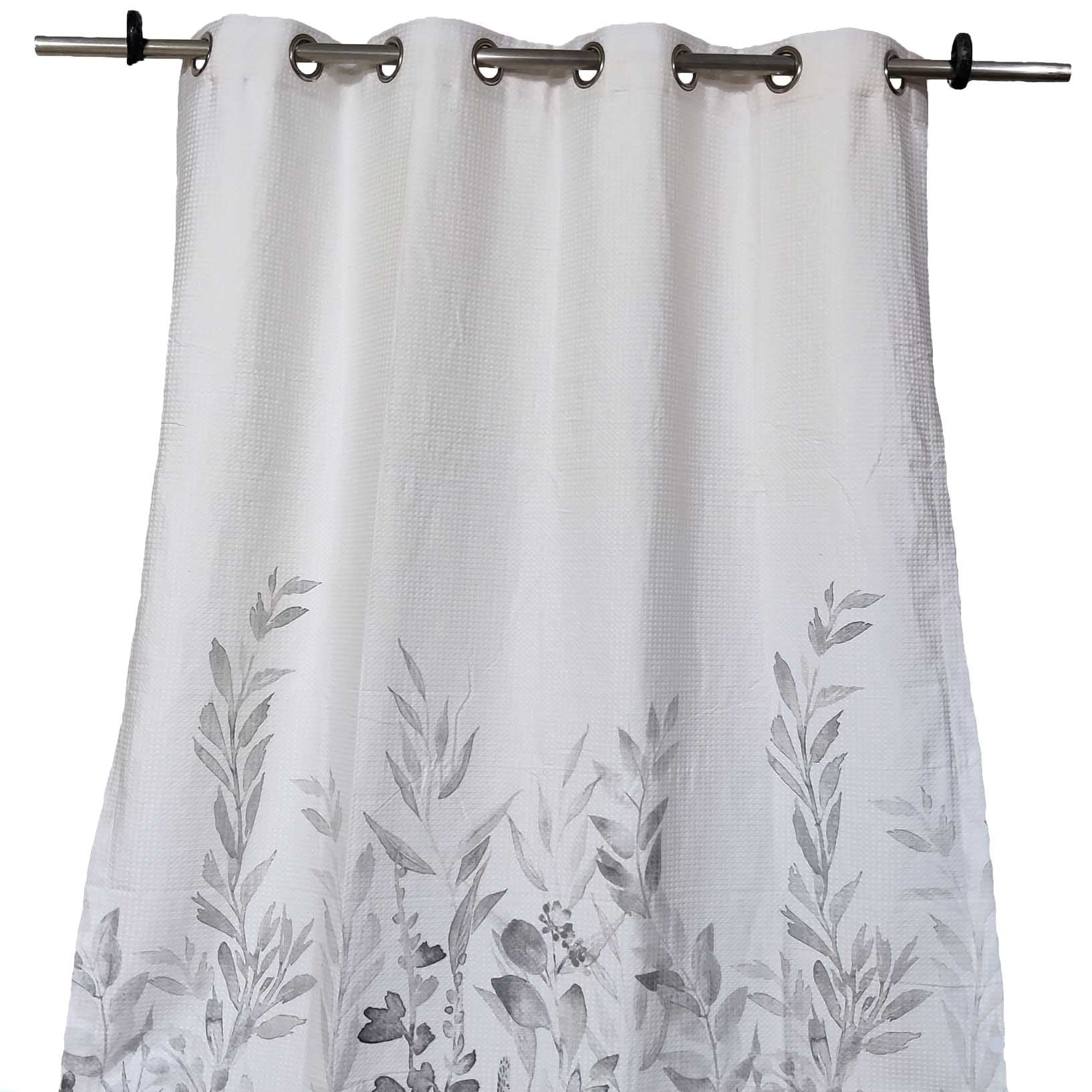 Black & White - Duck Cotton Curtain