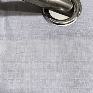 Mute Grey Plain Duck Cotton Curtain