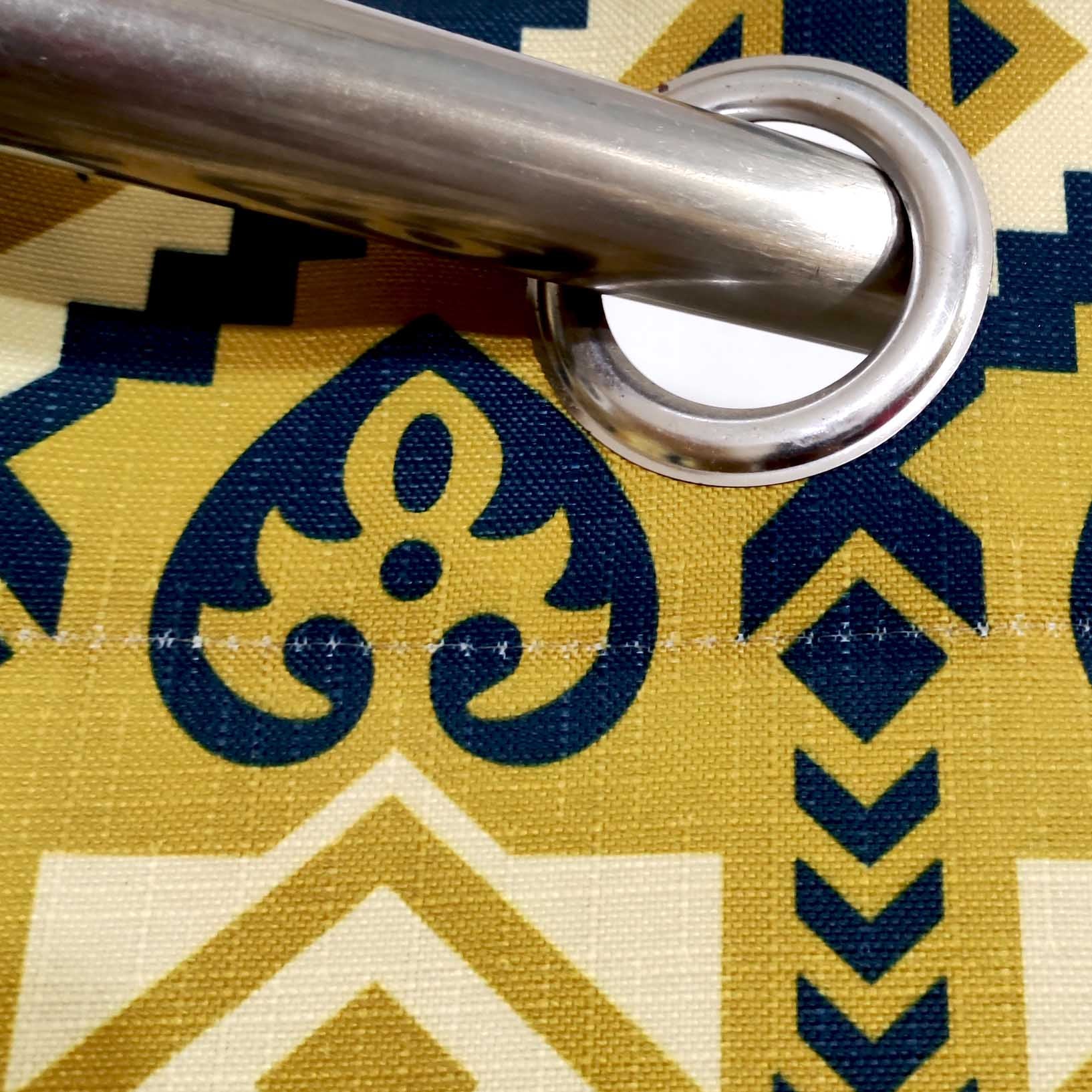 Digital Printed Curtain Sindhi Motif