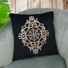 Laser Cutwork Velvet Cushion Cover