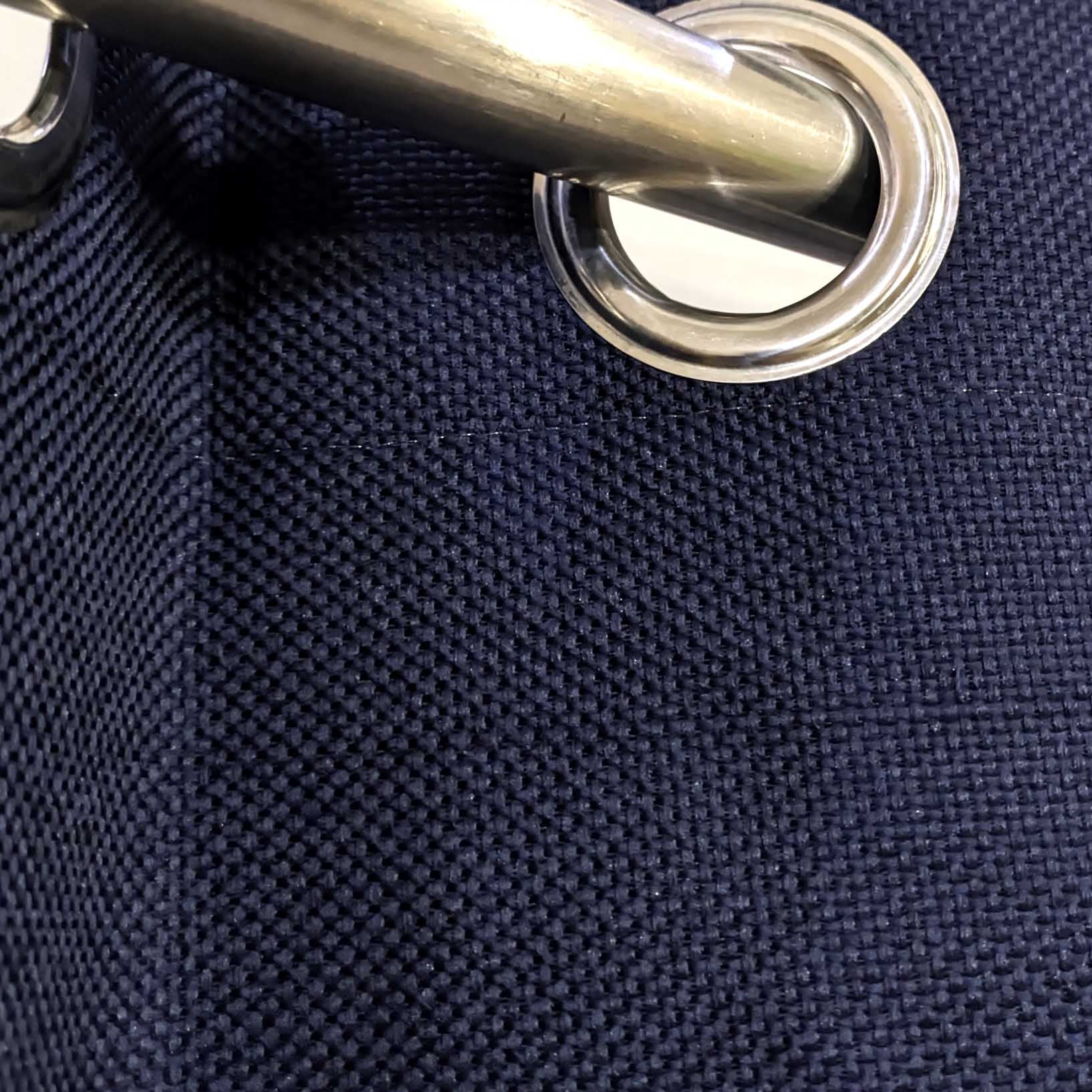 Premium Thick Jute Curtain Navy Blue
