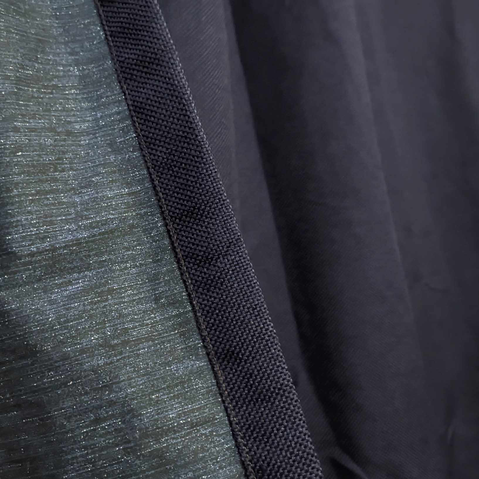 Premium Thick Jute Curtain Navy Blue