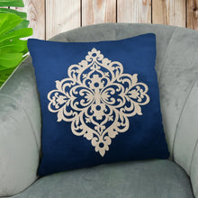 Laser Cutwork Velvet Cushion Cover