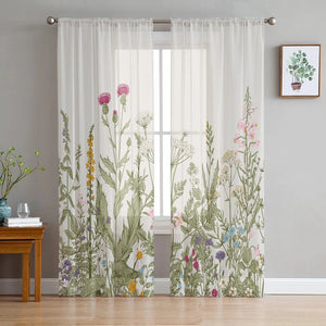 Pair of Digital Printed Curtains Real tree