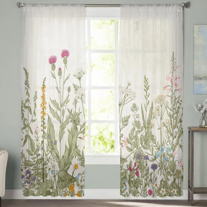 Pair of Digital Printed Curtains Real tree