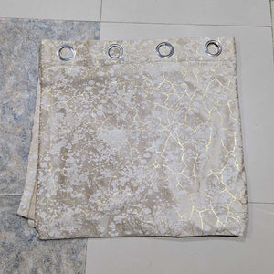 Premium Textured Velvet Curtain Beige