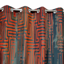Digital Printed Curtain African Art