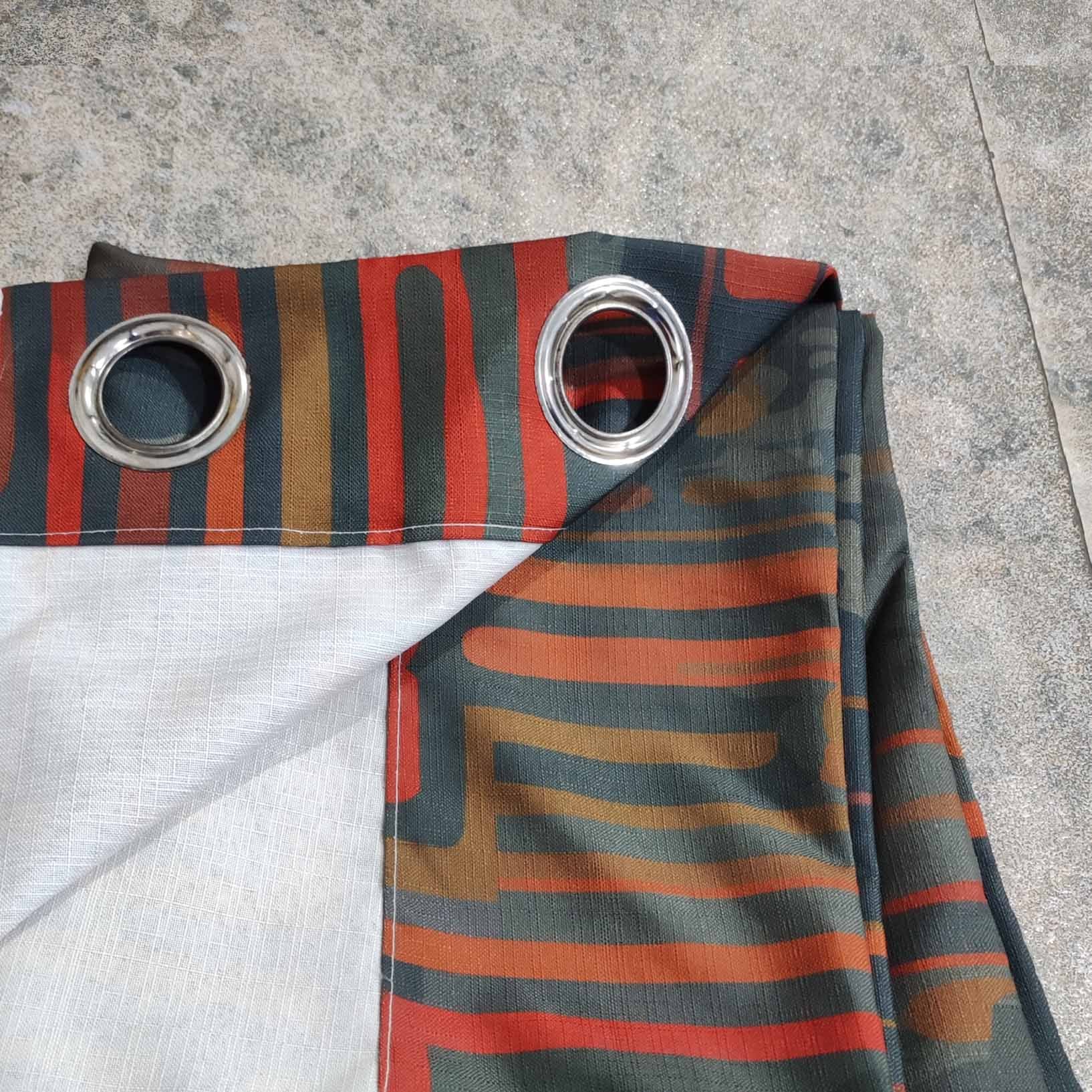 Digital Printed Curtain African Art
