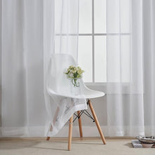 Off-White Net Sheer Chiffon Curtain