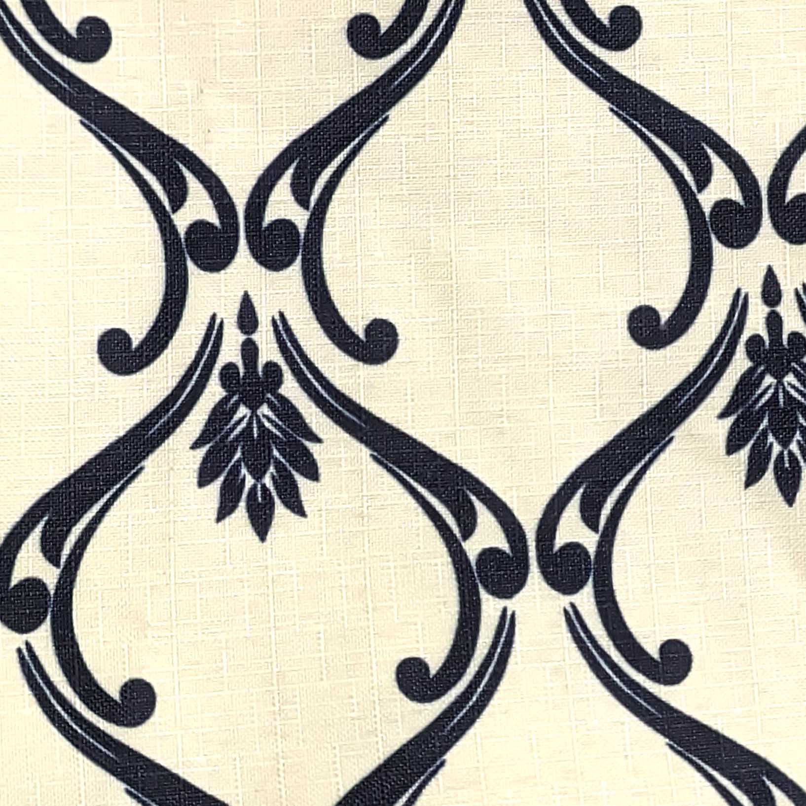 Digital Printed Classic Multi Motif Curtain
