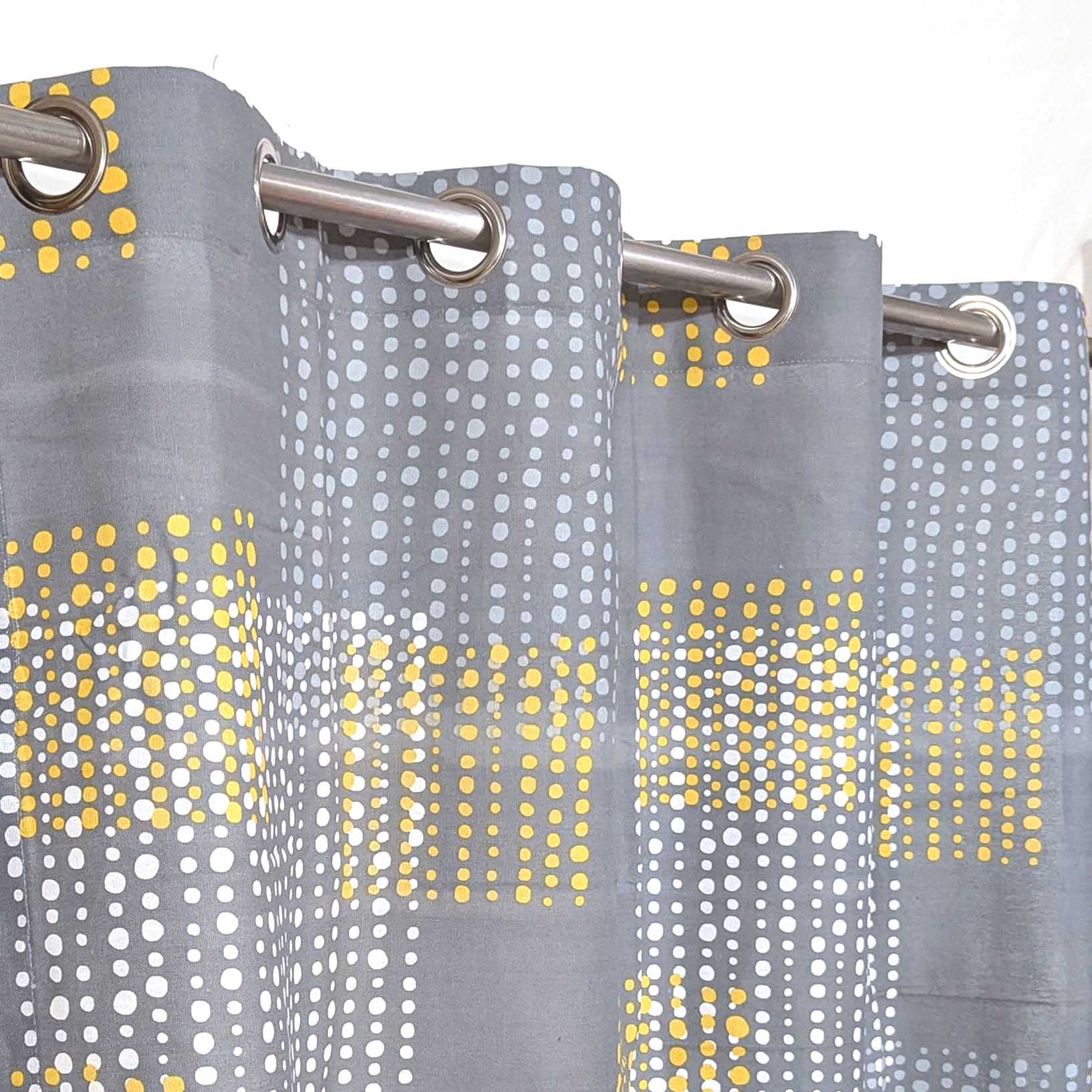 Dotted - Duck Cotton Curtain (Only 2 Pcs Available)