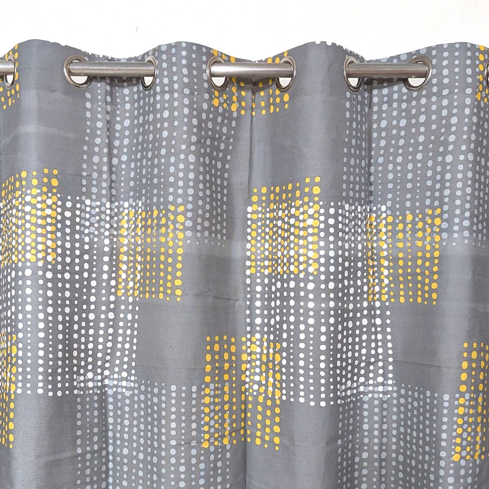 Dotted - Duck Cotton Curtain (Only 2 Pcs Available)