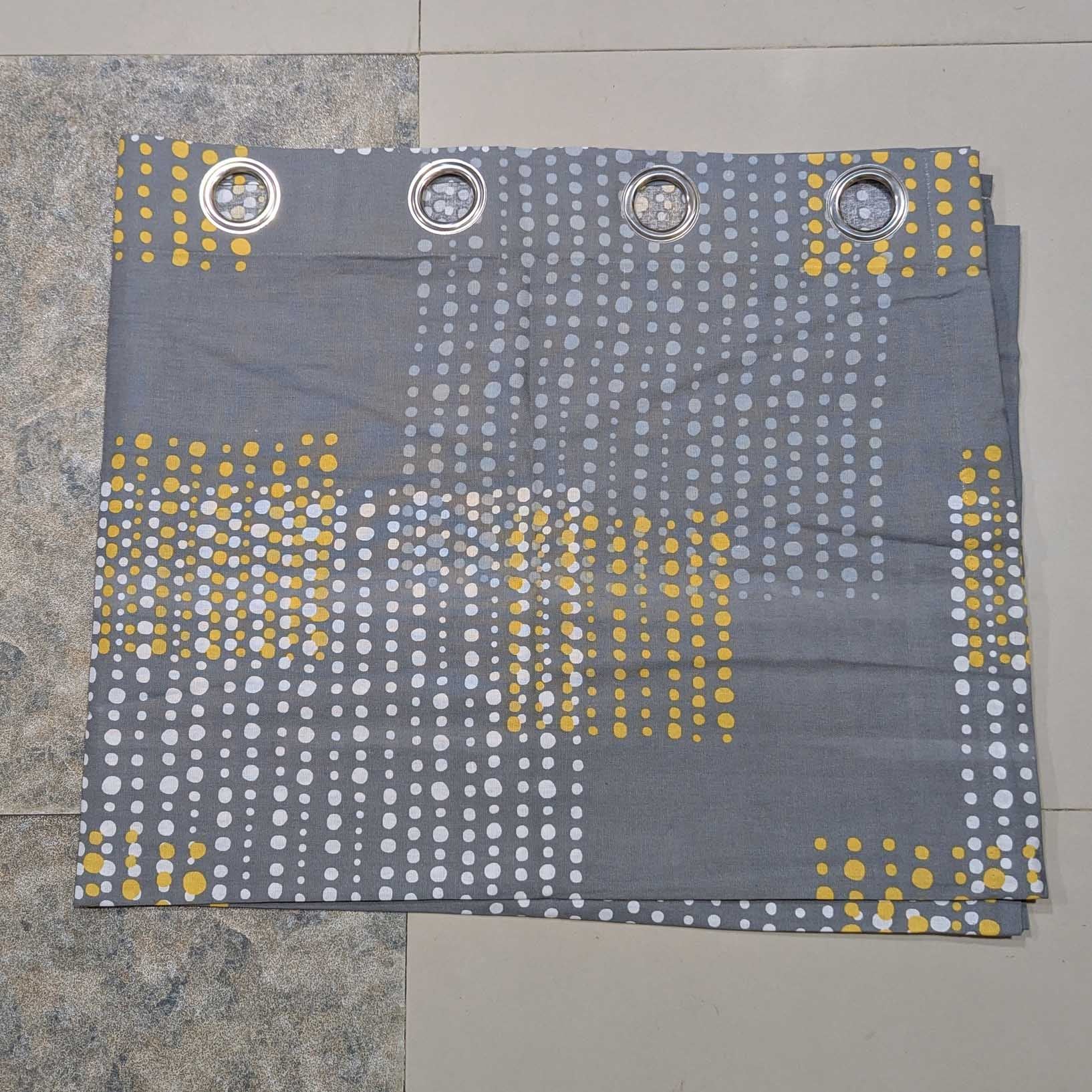 Dotted - Duck Cotton Curtain (Only 2 Pcs Available)