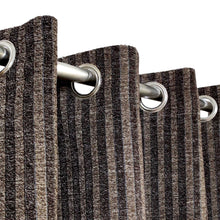 Thick Viscose Curtain Choclate Brown Liner