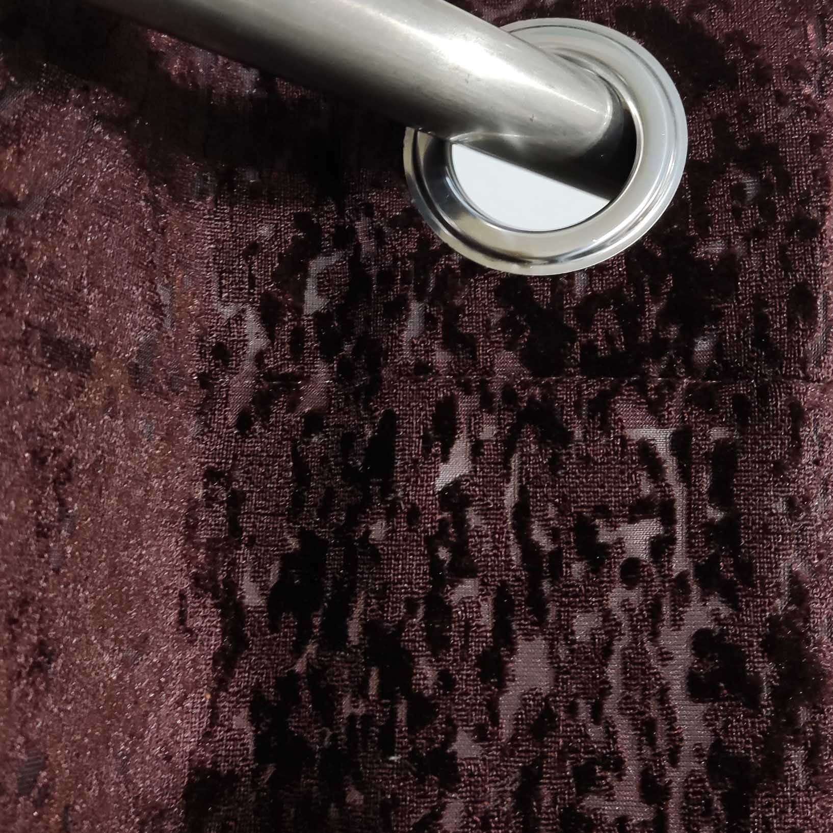 See Through Light Weight Jacquard Curtain