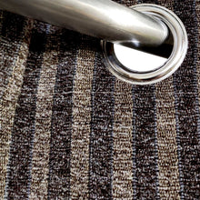 Thick Viscose Curtain Choclate Brown Liner