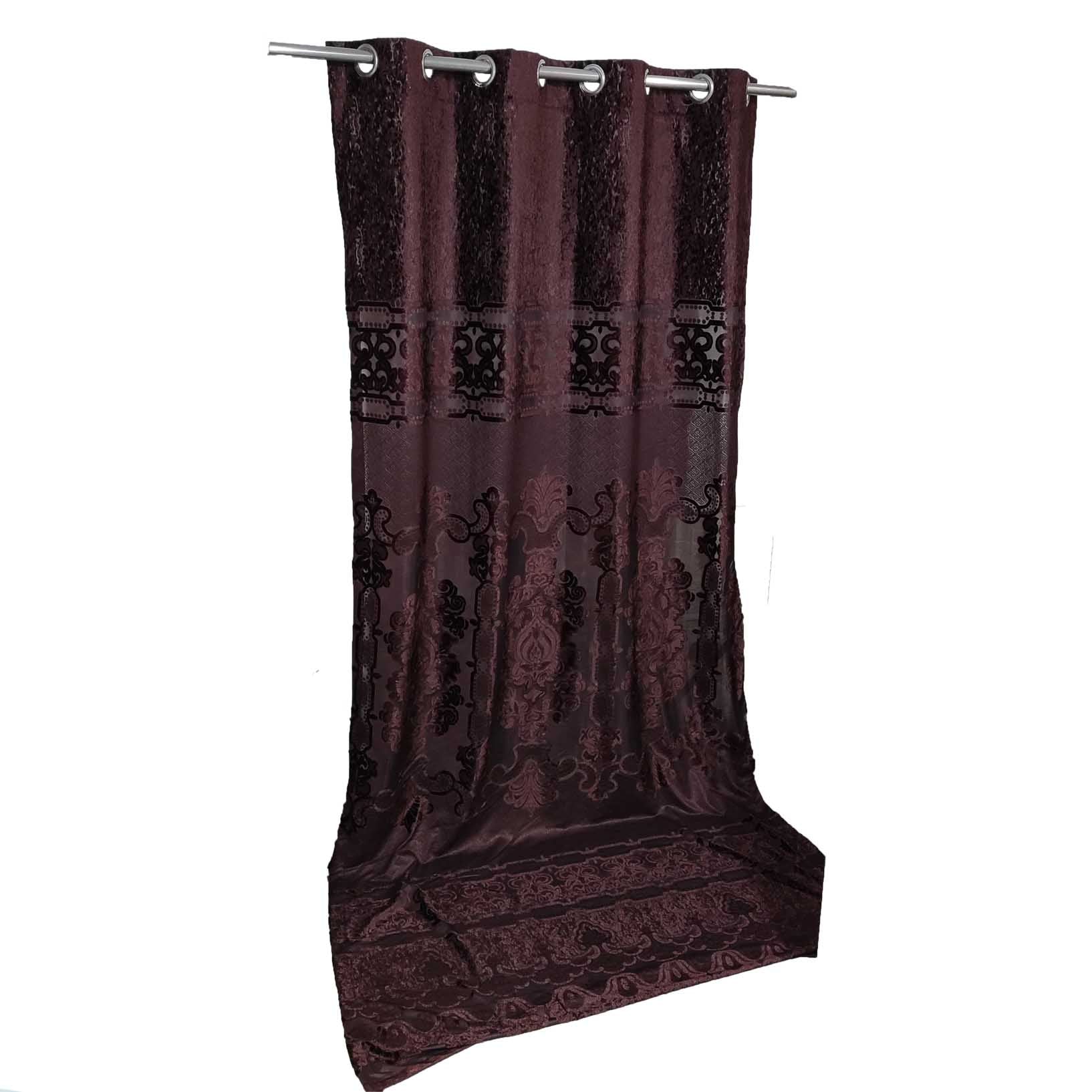 See Through Light Weight Jacquard Curtain