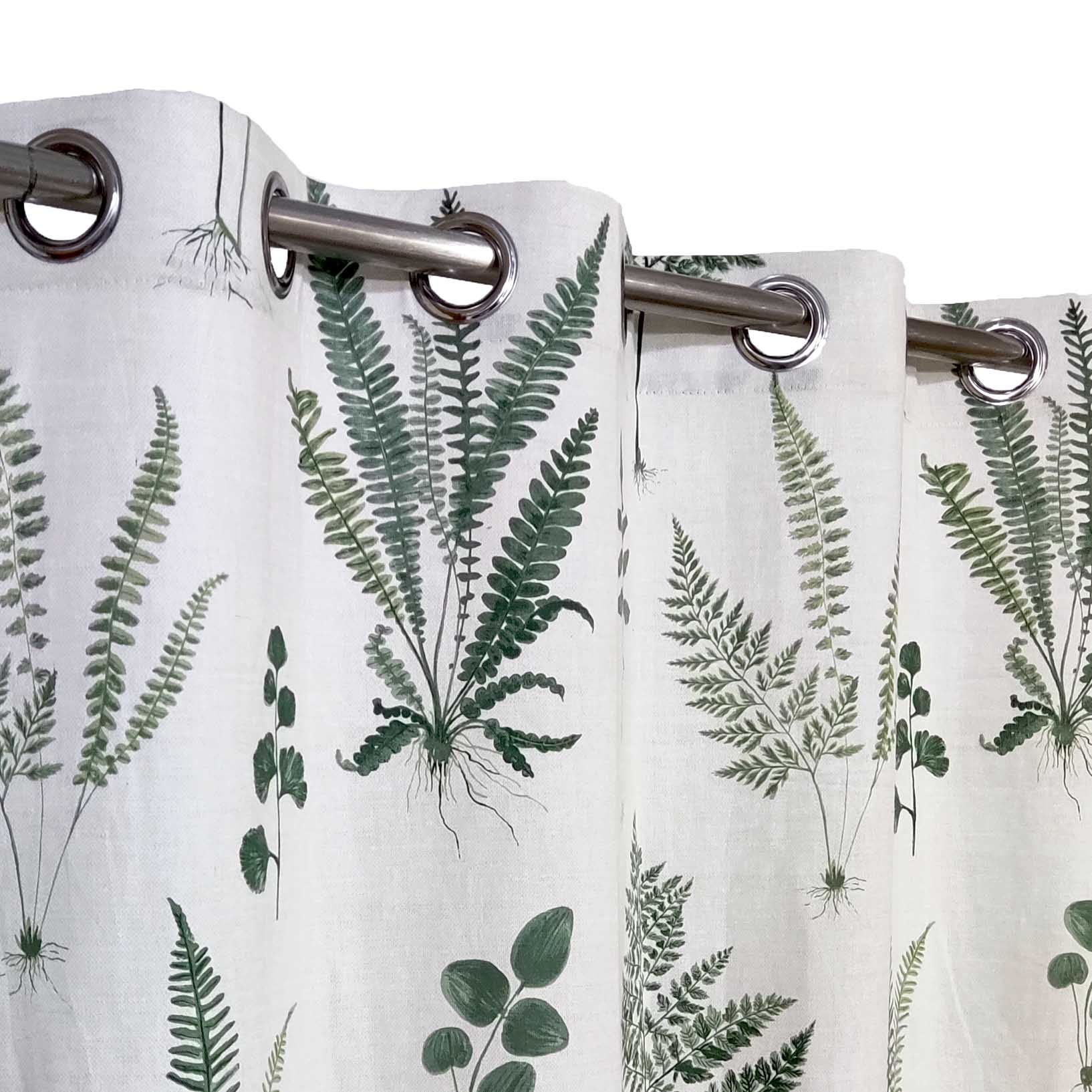 Bushes Roots Duck Cotton Curtain (Only 2 Pcs Available)