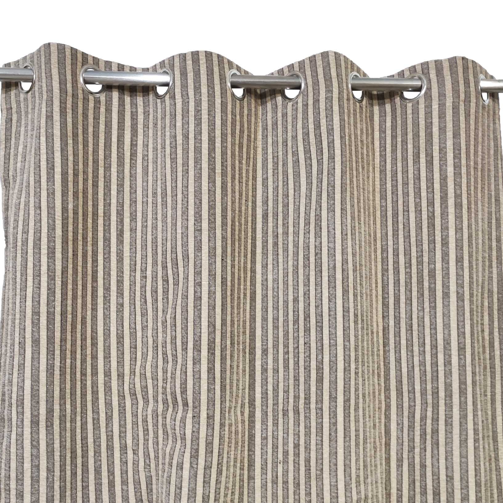 Thick Viscose Curtain Lite Brown Liner
