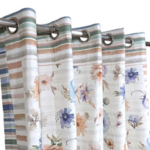 Floral - Duck Cotton Curtain