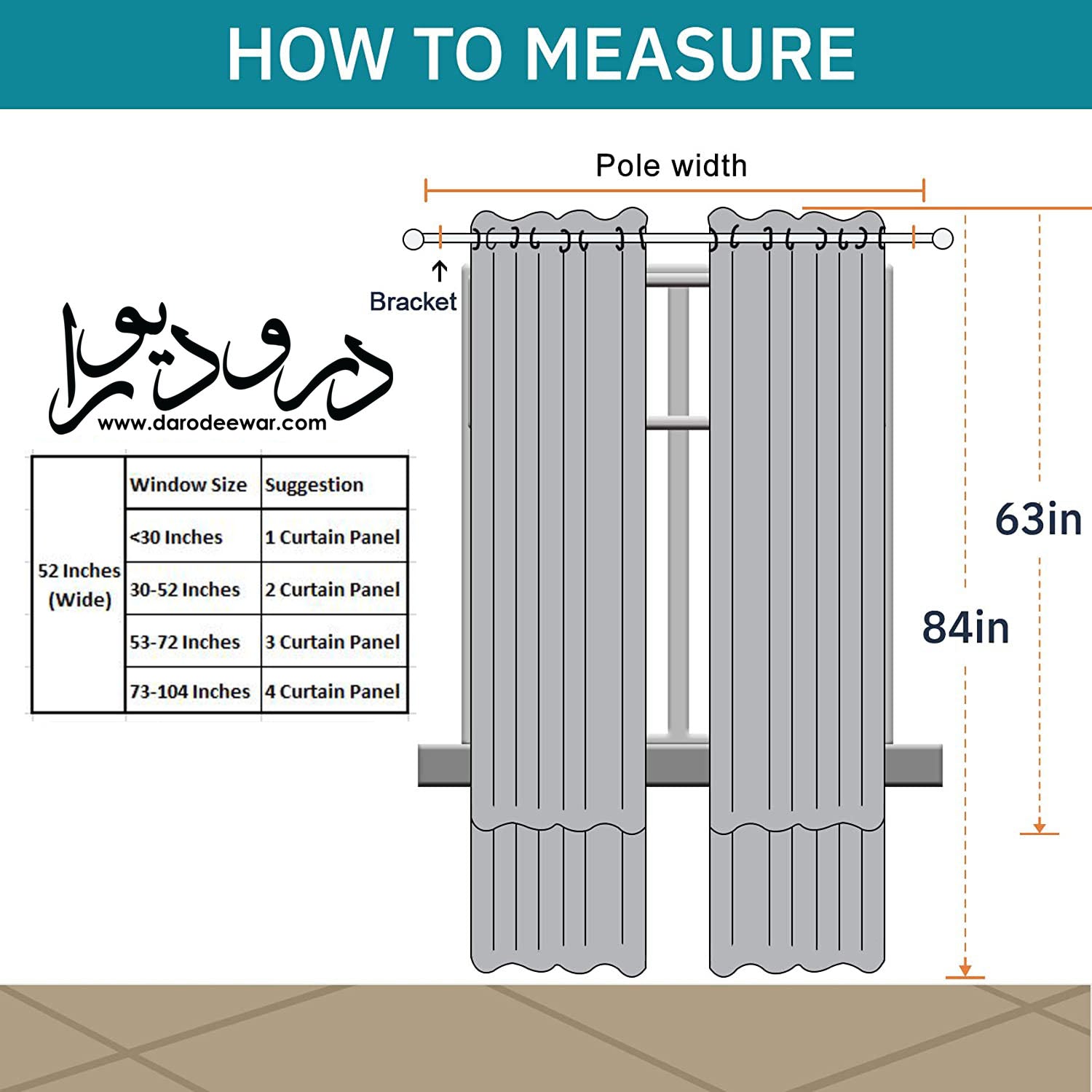 Thick Viscose Curtain Grey Liner