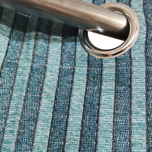 Thick Viscose Curtain Turquoise Liner