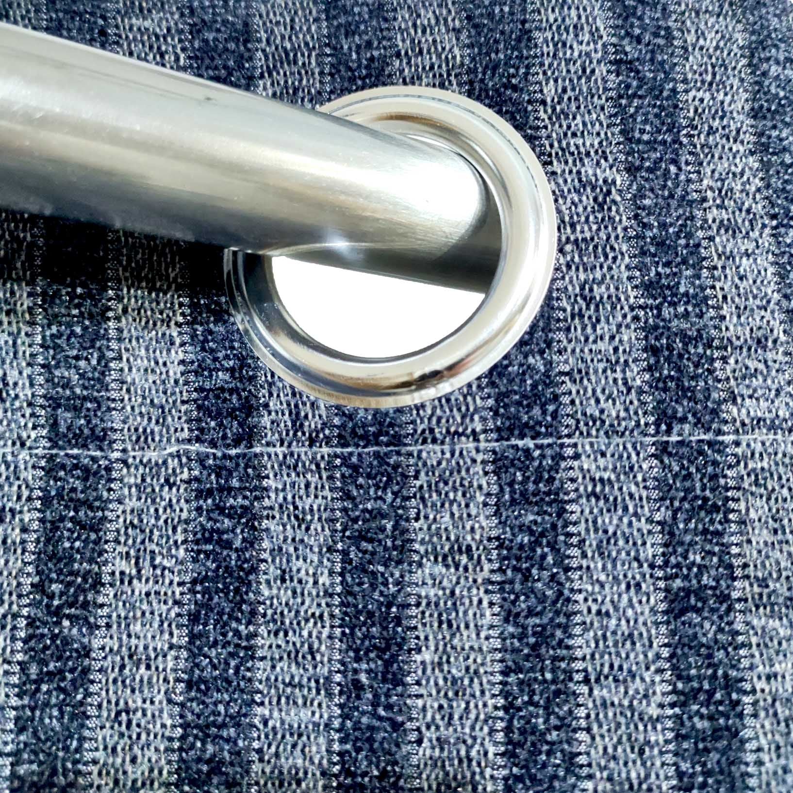 Thick Viscose Curtain Blue Liner