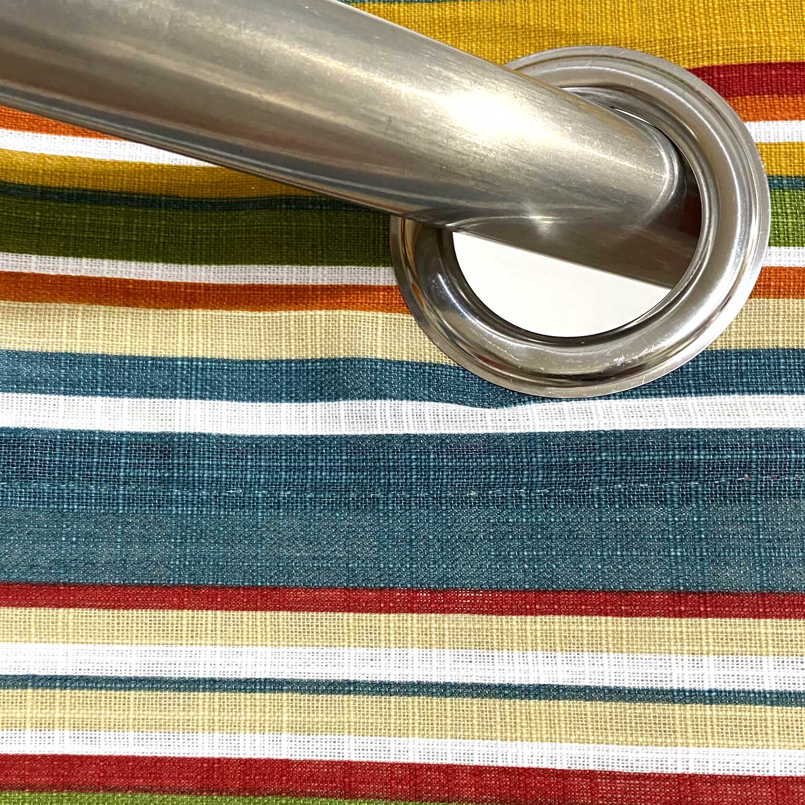 New York Striped - Duck Cotton Curtain