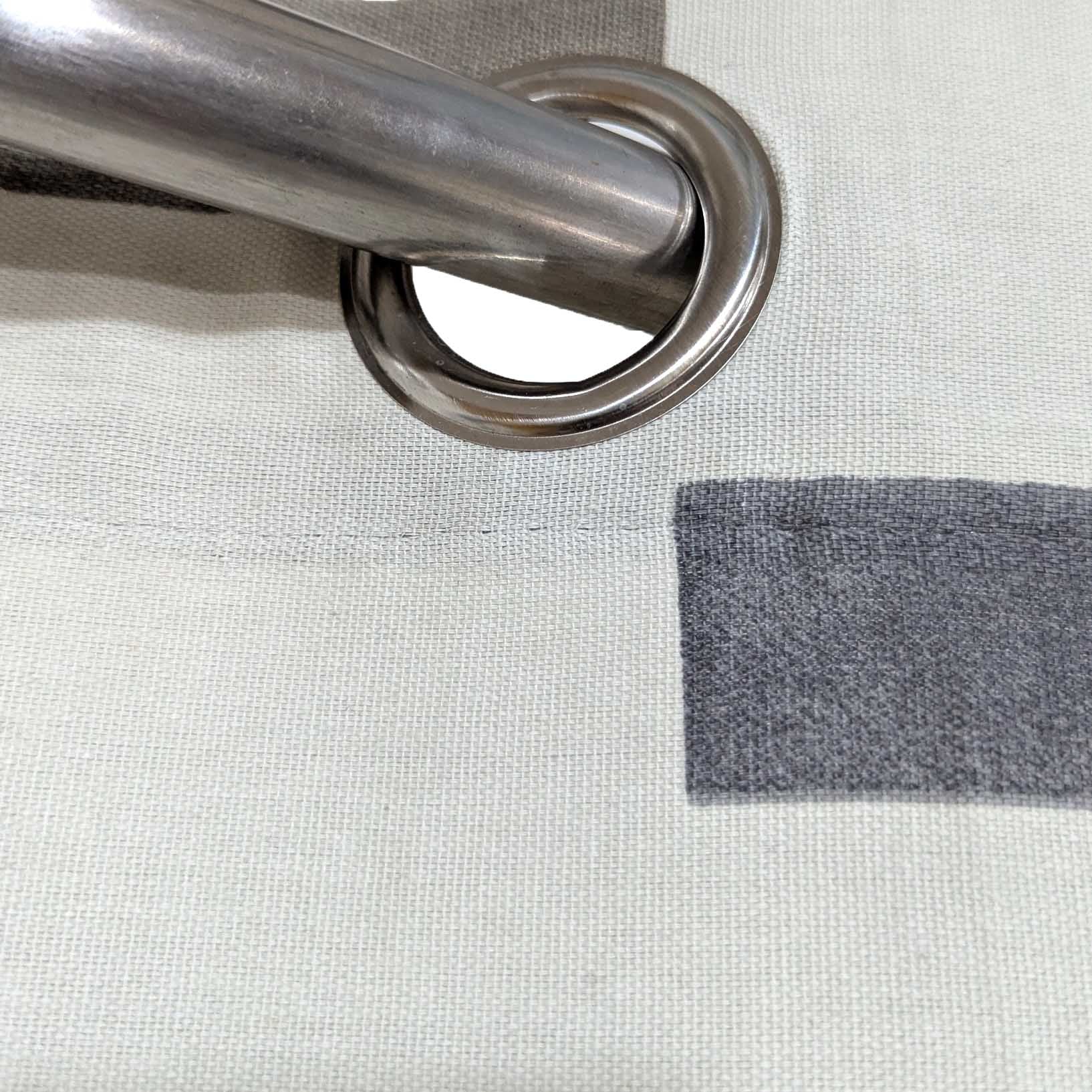 Colored Patches - Duck Cotton Curtain