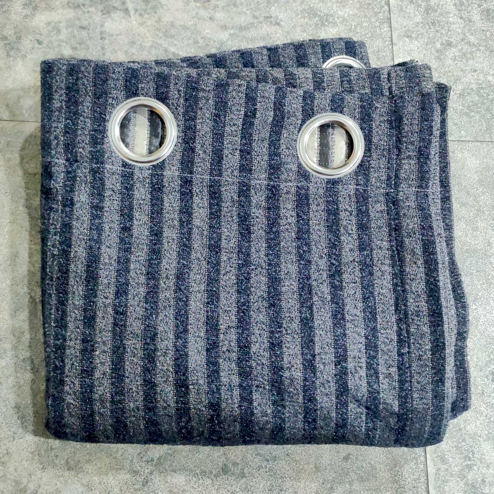Thick Viscose Curtain Blue Liner