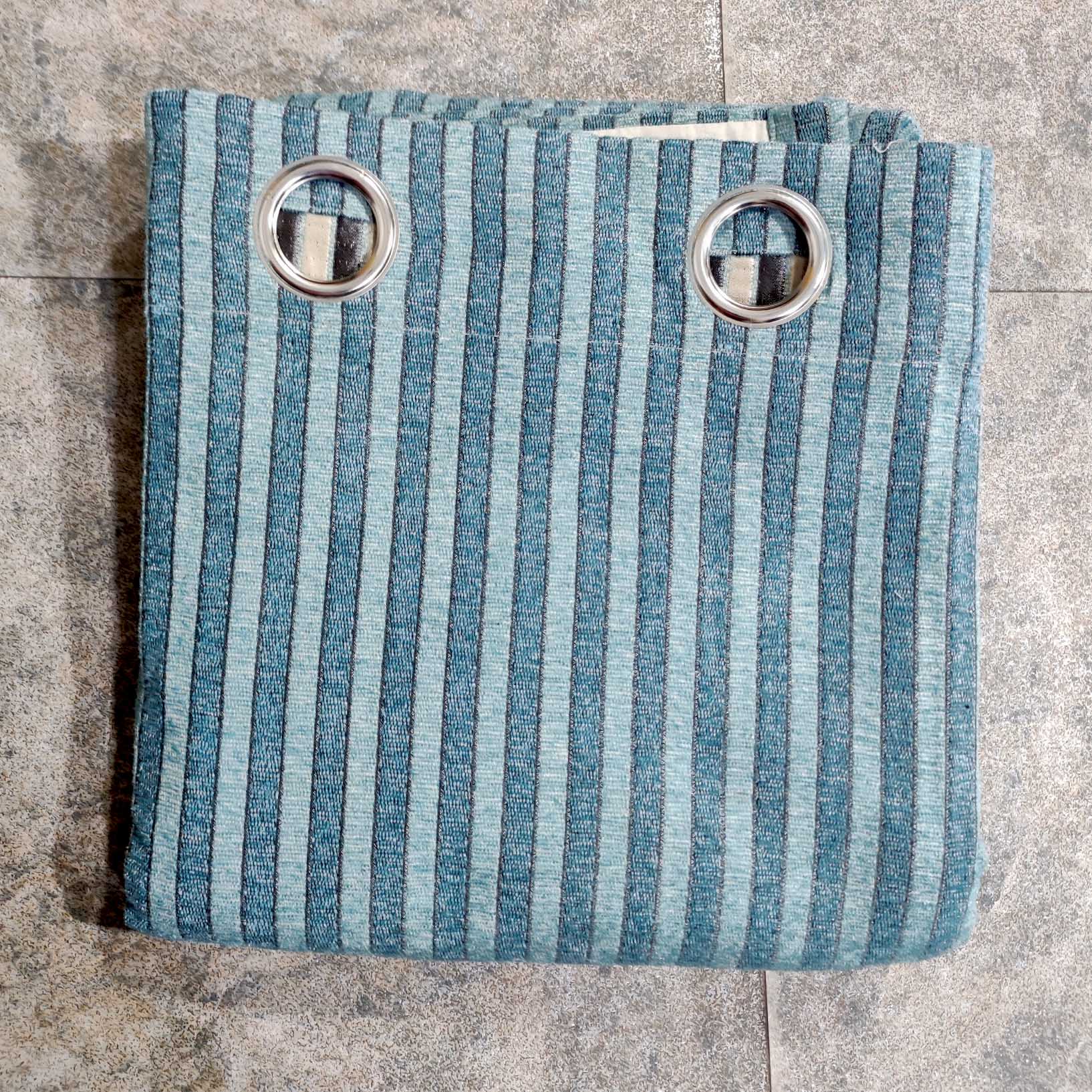 Thick Viscose Curtain Turquoise Liner