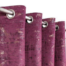 Premium Textured Velvet Curtain Maroon